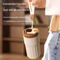 【CW】450ml Smart Digital Thermal Water Bottle Coffee Cup Portable Stainless Steel LED Temperature Display Coffee Mug Insulated Cup