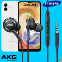 หูฟัง สมอลทอล์ค Samsung แท้ 3.5 mm Aux In-Ear ซัมซุง Galaxy A04 และทุกรุ่น อินเอียร์ สายผ้าถัก เสียงดีเบสหนัก เล่น-หยุด-เลื่อนเพลง ควบคุมระดับเสียง