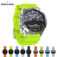 24mm Colorful Watch Band For NORTH EDGE Watch Active Rubber Strap For APACHE GAVIA2 Watch Replacement New Strap ◘▤☏