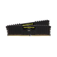 CORSAIR } RAM แรม DDR4(3200) 16GB (8GBX2) Vengeance LPX Black (CMK16GX4M2E3200C16)