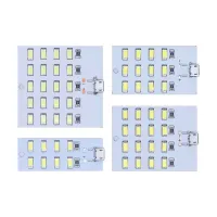 โคมไปตั้งโต๊ะ DIY 5V หลากสี Micro Usb 16LED 20LED 8LED 12ดวงบอร์ดไฟ LED ไฟฉุกเฉินไฟ LED USB ไฟ LED S 5730แผงการจัดไฟแผงการจัดไฟแผงไฟ LED