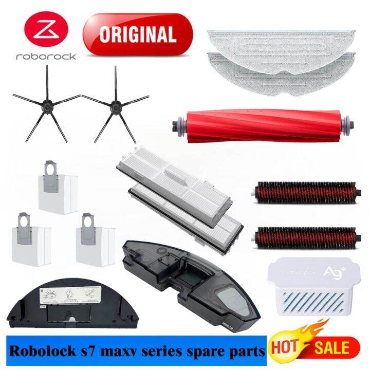 Original Roborock S7 Maxv Ultra Essory Of Filter Dust Bag HighSpeed Mop SelfCleaning Roller
