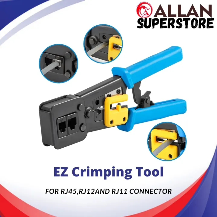 Allan Superstore Ez Crimping Tool For Rj45 Passthrough Connector