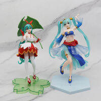 ใหม่ Hatsune Miku รูป Morning Glory Fairy Leaf Dancer Hatsune Jingpin Animation เครื่องประดับที่ชื่นชอบของเล่นวันหยุดของขวัญ