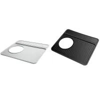 1 Pcs Espresso Tamper Mat for Breville 870/880 for Espresso Machine Barista Black