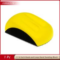 ▼♕♈ 5 6 Hand Granding Block PU Hand Sanding Block Abrasive Tool for Hook Loop Sandpaper Automotive Sanding Disc