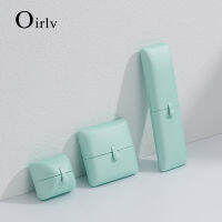 Oirlv กล่องหนัง 4 สี สําหรับเก็บเครื่องประดับ แหวน ต่างหู สร้อยข้อมือ สร้อยคอ ของขวัญวันเกิด งานแต่งงาน H109TH