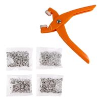 Eyelet Hole Punch Pliers Kit Convenient Grommet Eyelet Plier Set for DIY Bab-Clothes Bags Garments Crafts Projects