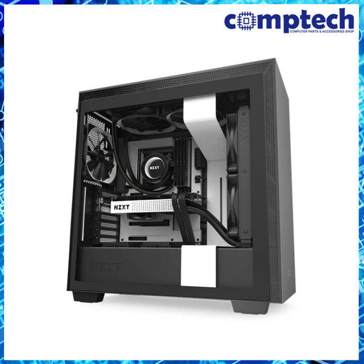 Nzxt H710 Mid-tower Case With Tempered Glass - Matte White 