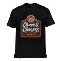 New Arrival Vintage Chuck E Cheese Pizza Time Theater Funny MenS T-Shirts Multi-Color Optional