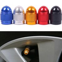 4PCS Aluminum Alloy Car Tire Valve Caps Tyre Valve Stem Cover Air Dust Caps Tire Valve Truck Bike Wheel Rim Valve Stem Caps