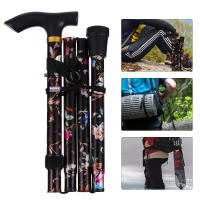 MOVTOTOP 1pc มัลติฟังก์ชั่น Trekking Pole Outdoor Mountaineering ไม้ป้องกันตัวเอง