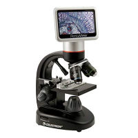 Celestron – PentaView LCD Digital Microscope– Biological Microscope with a Built-In 5MP Digital Camera – Adjustable Mechanical Stage –Carrying Case and 4GB Micro SD Card