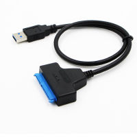 USB 3.0 SATA 3สายเคเบิลSataเป็นUSB USB 3.0อะแดปเตอร์ได้ถึง6 Gbpsรองรับ2.5นิ้วเอ็กซ์เทอร์นัลฮาร์ดดิสก์ฮาร์ดไดรฟSSD 22พินSataสายเคเบิลIII