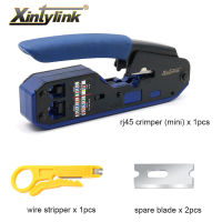 Xintylink RJ45 Crimping Tool Cat6 Cat5e Cat5 Cat3คีมเครือข่าย Crimper Stripper เครื่องตัด Ethernet Cable RJ11มัลติฟังก์ชั่