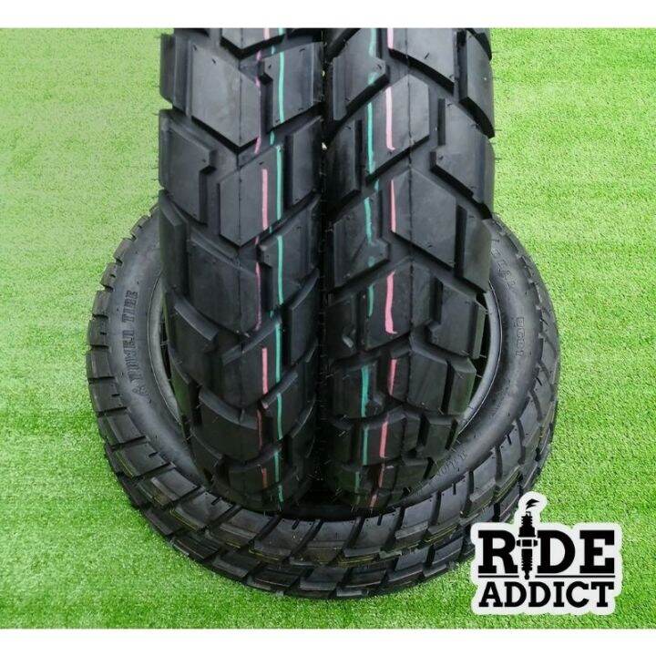 ️ Leo Raptor Tire 17 18 19 21 (Inches) DUAL SPORT TUBETYPE TIRE CAFE