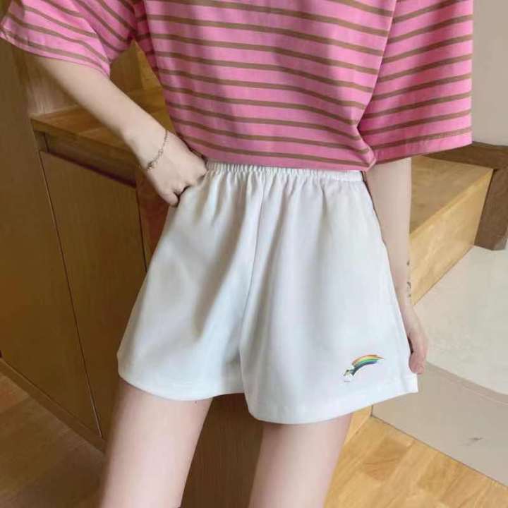 พร้อมส่ง-fashion-dress-shop-กางเกงขาสั้น-ลายหมีน่ารักผ้าเนื้อดีใส่สบาย-พร้อมส่งจ้า