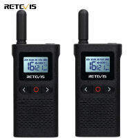 Retevis RB628 Walkie Talkies, PMR446ใบอนุญาตฟรี2ทางวิทยุชาร์จได้,VOX,หน้าจอ LCD,Ctgsm/dcs,น้ำหนักเบา,วิทยุสื่อสารมืออาชีพ Mini สำหรับครอบครัว,ขายปลีก (2ชิ้น,สีดำ)