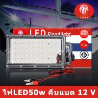 โคมไฟสปอร์ตไลท์ CTSKKLED 50w DC-12v