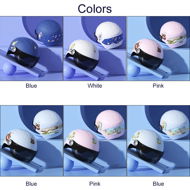 koetsu-cod-หมวกนิรภัยสำหรับเด็กที่ผ่านการรับรอง3c-หมวกกันน็อคลายการ์ตูนสำหรับเด็ก-หมวกกันน็อคเด็ก-มี3สี-หมวกกันน็อค