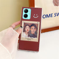 เคสกันกระแทกซิลิโคน TPU สำหรับ VIVO Y36 5G กรอบรูป Smile เคสโทรศัพท์มีลาย VIVOY36 2023นิ่มโปร่งใสเคสโทรศัพท์มือถือ