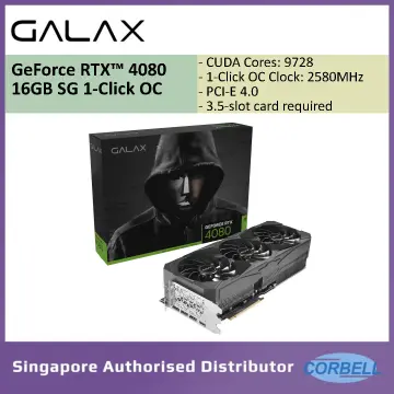 GALAX GeForce RTX™ 4080 16GB ST White 1-Click OC