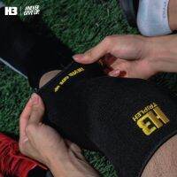 H3 Sport(เอชทรี สปอร์ต)ผ้ารัดเข่า ผ้าสวมเข่า H3 Knee Support สนับเข่า รุ่น ECO สีดำ 1 กล่อง มี 1 ข้าง ขนาดฟรีไซส์