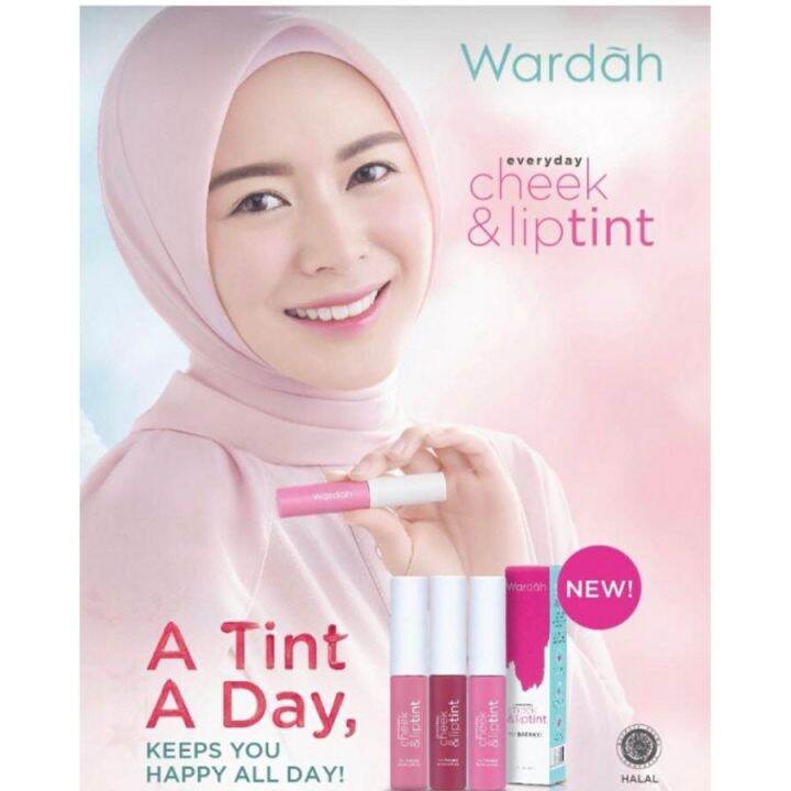 Wardah Lip Tint Wardah Everyday Cheek And Lip Tint Warna Intense