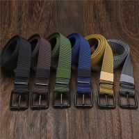 Mens Military Automatic Buckle Nylon Belt Outdoor Hunting Multifunctional Tactical Canvas Belt High Quality Mens Military Belt