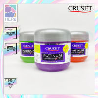 Cruset Platinum Hair Styling Gel. เจลแต่งผม ครูเซ็ท ชนิดแข็งพิเศษ (500 มล.)