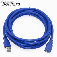 Bochara USB 3.0 Extension Cable Male to Female M/F Foil Braided Shielded 30cm 60cm 100cm 1.5m 1.8m 3m