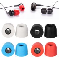 1 Pair Replacement Eartips C Sets Memory Foam Earbuds Earmuffs T100 T200 T300 T400 for Earphone Headset Earplug Cover Headphone Wireless Earbud Cases