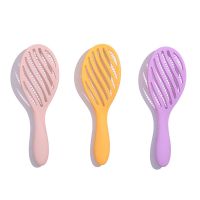 Relaxing Elastic Massage Comb Portable Hair Brush Massage Brush Brushes Head Combs Scalp Massage Brush Wet And Wavy Bundl