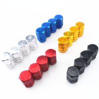 New 4PCS aluminum alloy anti-theft tire valve stem air cap airtight cover car accessories for Kia Rio Cerato Soul Forte Sportage Nails  Screws Fastene