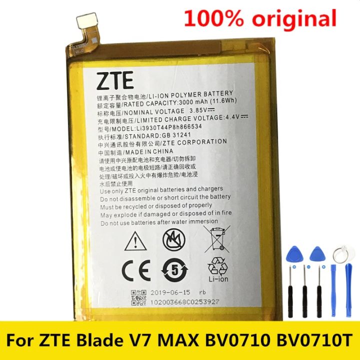 แบตเตอรี่-li3930t44p8h866534-zte-blade-v7-max-v7max-bv0710-bv0710t-3000mah