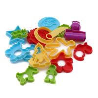 【CW】 Baby Plastic Plasticine Mould Tools Children Clay Moulds Dough Modeling With