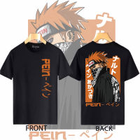 2023New Naruto อนิเมะเสื้อยืดเสื้อผู้ชาย เสื้อยืดคอตตอนไม่จำกัดเพศนารูโตะปวด