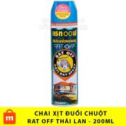 Chai Xịt Chuột Thái Lan Rat Off - Anti Rat Spray Thai Lan 200ml