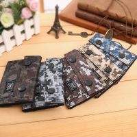 Wallets for Women Camouflage Canvas Money Bags Card Holder Female Purses Korean Short Wallet Men Slimwallet Coin Purse Bag Bolsa