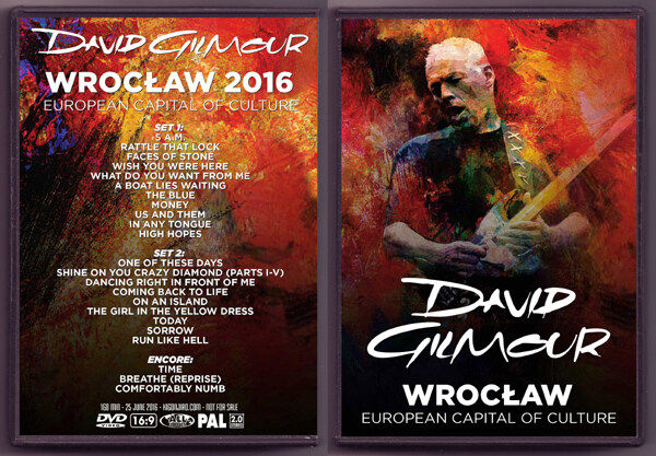 David Gilmour - Wroclaw The Rattle That Lock Tour 2016 (DVD)