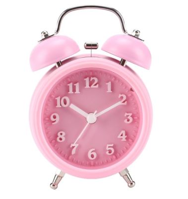 【Worth-Buy】 นาฬิกาปลุกเด็กนาฬิกาปลุกน่ารักไม่มีการเคลื่อนไหวติ๊กสำหรับวัยรุ่นและนาฬิกาปลุกสำหรับคนนอนหลับไม่สนิท