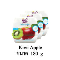 King’s Stella (คิงส์ สเตลล่า) Fresh Gel น้ำหอม เจลหอมปรับอากาศ กลิ่น Kiwi Apple ขนาด 180g.x3 (2แถม1/แพ็ค)