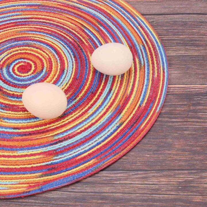 braided-colorful-round-place-mats-for-kitchen-dining-table-runner-heat-insulation-non-slip-washable-placemats-set-of-12