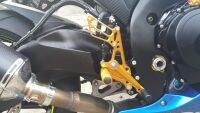 เกียร์โยง Rearsets GSX-R1000 K9-L6 ทุกปี แบร์น Mothracing วัสดุ AL 7075 T651 แบริ่งข้างละ2ตลับ สเแตนเลส(65) สีดำ