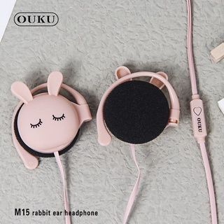 ouku-m15-หูฟังการ์ตูน-หูฟังลายการ์ตูนน่ารัก-หูฟังเสียงดี-หูฟัง-small-talk-หูฟังเสียงดี
