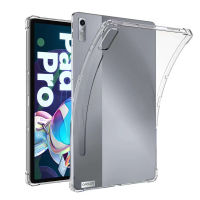 ได้รับการประกาศใน2022 Lenovo เคส Xiaoxin Pad Pro 11.2/2022 Lenovo TAB P11 Pro (2nd Gen) Casing Tablet 11.2นิ้ว Lenovo แผ่น Xiaoxin Pro Cover/TAB P11 Pro Gen) ฝาครอบ11.2นิ้วเคสใสเคสซิลิโคนทีพียูชนิดนุ่มกันกระแทกกันลื่นกันตก Fi