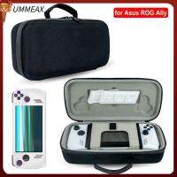 UMMEAX พร้อมขายึด กระเป๋าใส่ของ อุปกรณ์เสริมออแกไนเซอร์ ฝาครอบเครื่องชาร์จ ถุงเก็บสัมภาระ มืออาชีพอย่างมืออาชีพ กันกระแทกและกันกระแทก ตัวป้องกันหน้าจอ สำหรับ ASUS ROG Ally การเดินทางการเดินทาง