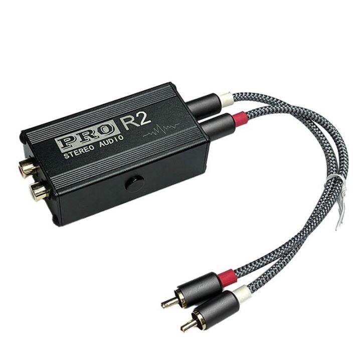 Ground Loop Audio Isolator Audio Noise Filter RCA Noise Suppressor