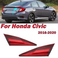 ชุดไฟท้ายสำหรับ Honda 10Th Civic 2016 2017 2018 2019อุปกรณ์เสริมรถยนต์ซ้ายด้านหลังขวาภายในเบรกไฟท้ายไฟเตือน