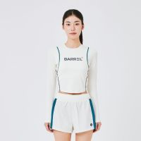 BARREL WOMEN VIBE CROP RASHGUARD [90s]- ชุดว่ายน้ำ กันแดด